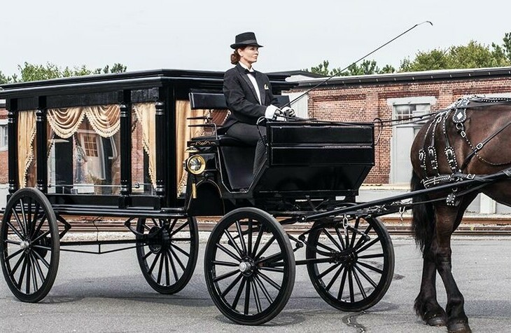 Horse Driven Casket